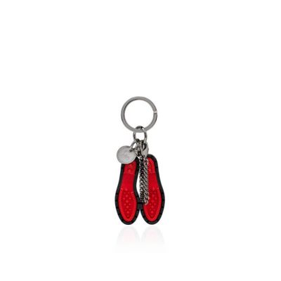 Anillos Lug Sole Christian Louboutin Hombre - Negros/Rojos - 3210100BG7R